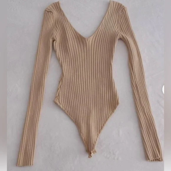 Hera Collection Ribbed Bodysuit - Picture 2 of 3